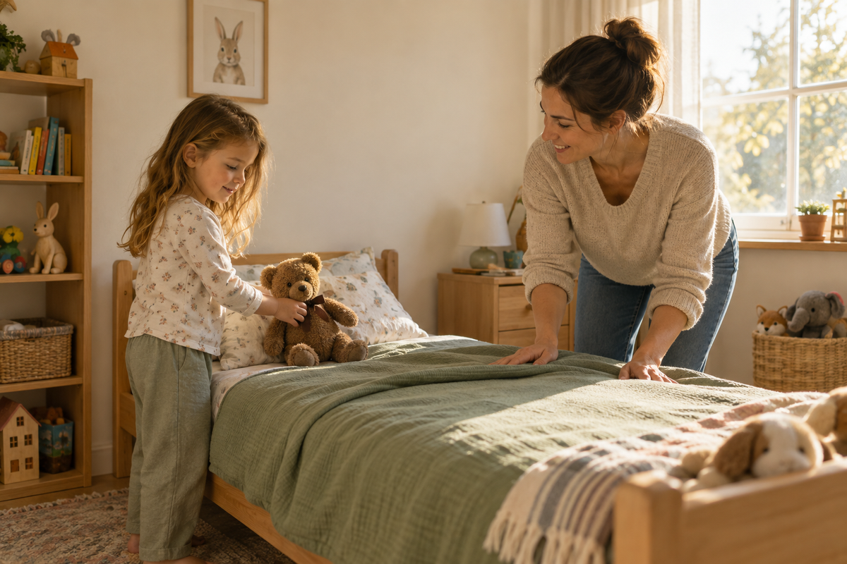 How to Help Your Child Feel Comfortable Sleeping in Their Own Bed